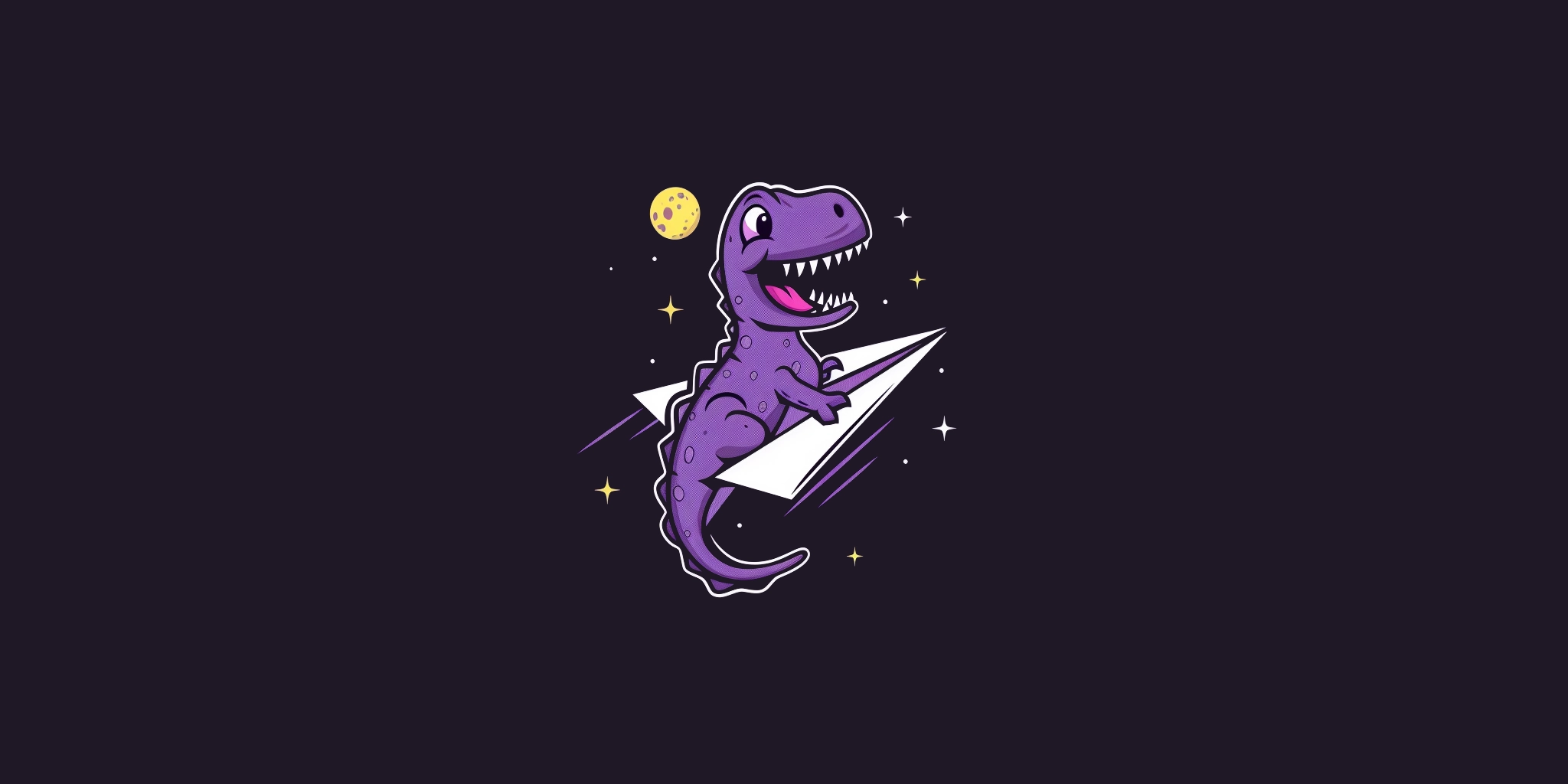 DocsGPT dinosaur on Telegram logo